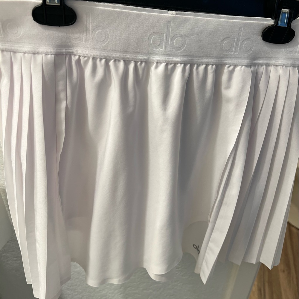 White Tennis Skirt